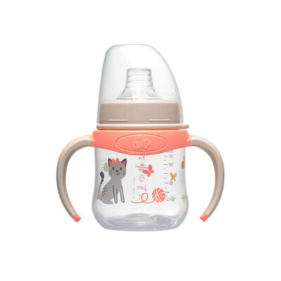 Поїльник NIP 35058 з широкою горловиною + м'який носик, 150 мл