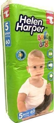 Підгузки Helen Harper S&D розмір 5 Junior, 11-25 кг, 60 шт