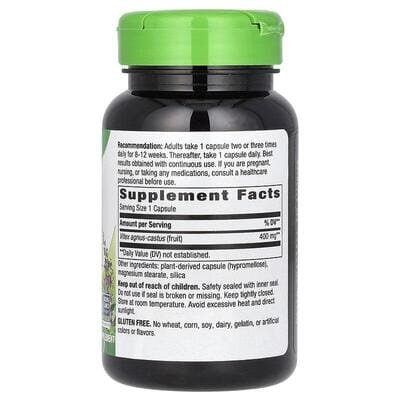 Авраамове дерево Nature's Way Vitex (Fruit) 400 мг, 100 капсул