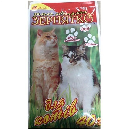 Трава для котів Зернятко, 40 г