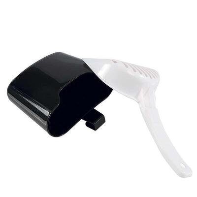 Совок M-Pets Scoop&Holder з тримачем для котячого туалету, 16х7х23 см