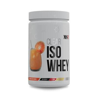 Ізолят протеїну MST Nutrition Clear Iso Whey зі смаком апельсина, 300 г