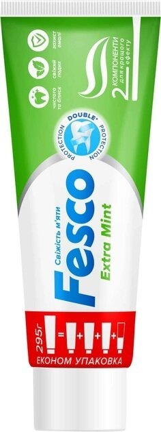 Зубна паста Fesco Extra Mint, 250 мл