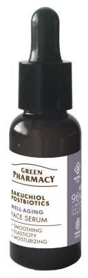 Сироватка для обличчя Green Pharmacy Бакучіол + постбіотики, 30 мл