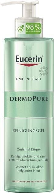 Гель для вмивання Eucerin DermoPure очищуючий для проблемної шкіри (88982), 400 мл