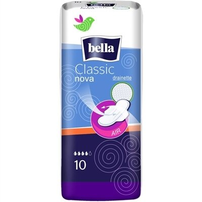 Прокладки гігієнічні Bella Classic Nova Drainette, 10 шт