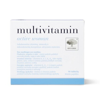 Мультивітамін актив для жінок Multivitamin active women таблетки №90