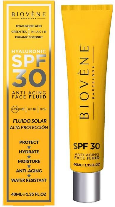 Флюїд для обличчя Biovene антивіковий SPF30, 40 мл