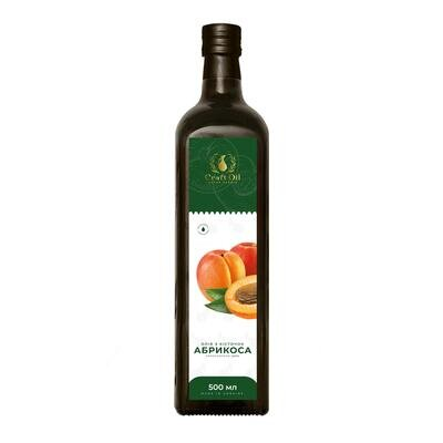 Олія абрикосових кісточок Craft Oil холодного віджиму, 500 мл