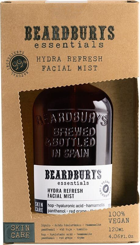 Міст для обличчя Beardburys Essentials Hydra Refresh освіжаючий, 120 мл