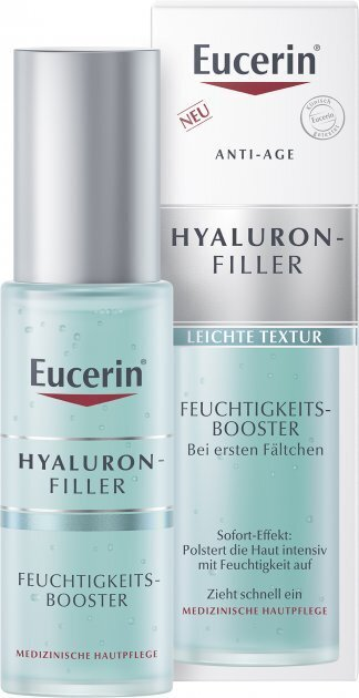 Гель-бустер Eucerin Hyaluron Filler + 3x Effect ультралегкий зволожуючий (83524), 30 мл