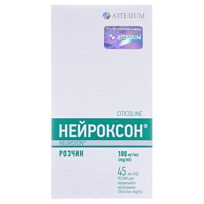 Нейроксон розчин д/перор. заст. 100 мг/мл по 45 мл у флак.