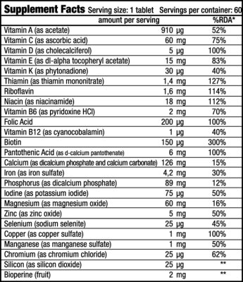 Вітаміни Biotech Vita Complex, 60 капсул
