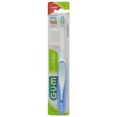 Зубна щітка GUM Activital, ультра компактна м'яка, 1 штука