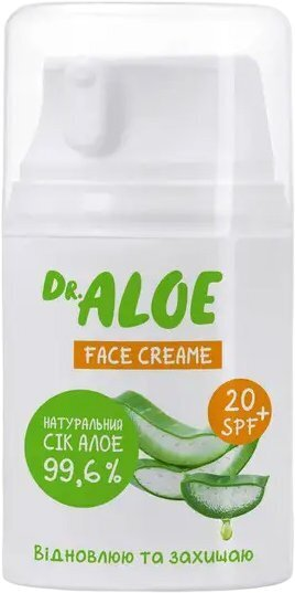 Крем для обличчя Dr.Aloe SPF20, 50 мл