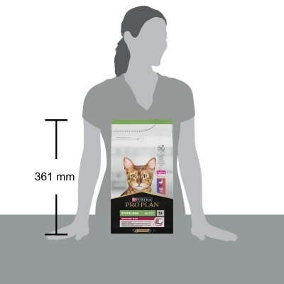 Корм сухий для стерилізованих кішок і кастрованих котів Purina Pro Plan Sterilised 1+ з качкою і печінкою, 1,5 кг