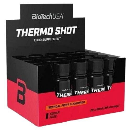 Жироспалювач Biotech Thermo Shot tropical fruit, 20 штук по 60 мл