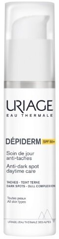 Крем для обличчя Uriage Depiderm SPF 50+ денний проти пігментних плям, 30 мл