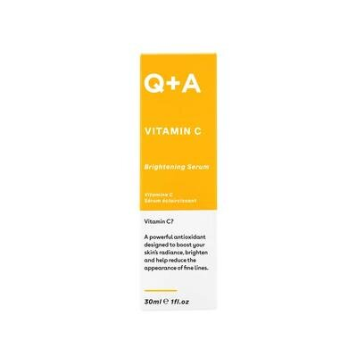 Сироватка для обличчя Q+A Освітлення з вітаміном C, 30 мл