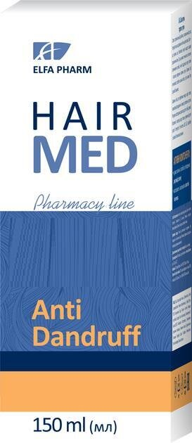 Шампунь Elfa Pharm Hair Med проти лупи, 150 мл