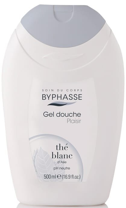 Гель для душу Byphasse Plaisir Білий Чай, 500 мл