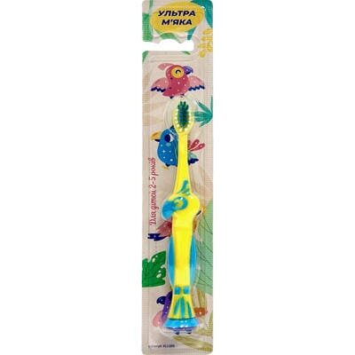 Зубна щітка Greenwich Kids toothbrush KLL005 дитяча 2-5 років, ультрам'яка, 1 штука