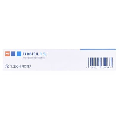 Тербізил крем 1 % по 15 г у тубах