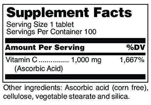 Вітамін С Douglas Laboratories Vitamin C, 100 таблеток