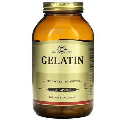 Желатин Solgar Gelatin капсули №100