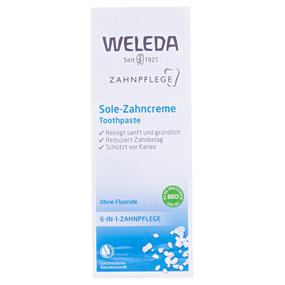 Зубна паста Weleda з мінеральною сіллю, 75 мл