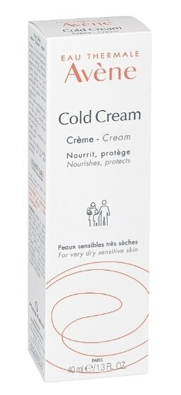 Крем Avene Cold Cream захисний живильний для сухої чутливої шкіри, 40 мл