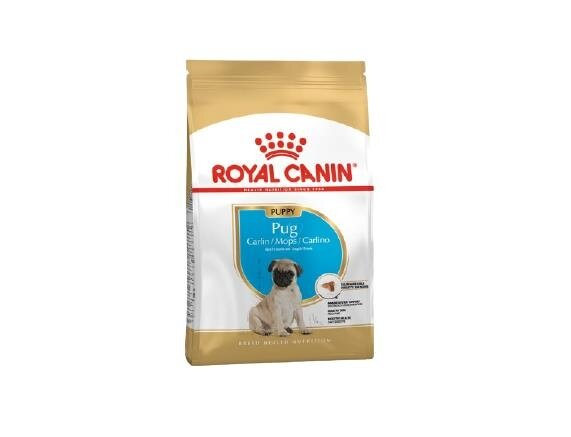 Корм сухий Royal Canin Pug Puppy для цуценят породи Мопс до 10 місяців, 1,5 кг