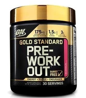 Передтренувальний комплекс Optimum Nutrition Gold Standard Pre-Workout, кавун, 300 г