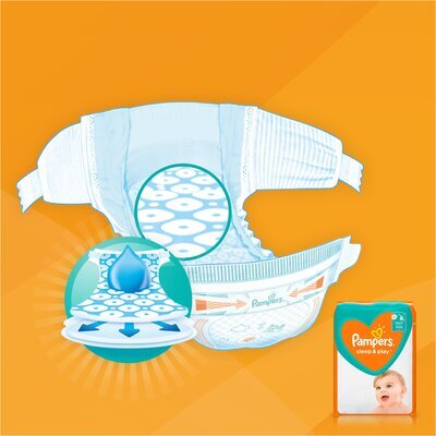 Підгузки дитячі Pampers Sleep & Play розмір 5, 11-16 кг, 42 шт