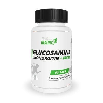 Хондропротектор MST Nutrition Glucosamine Chondroitin + MSM, 60 таблеток