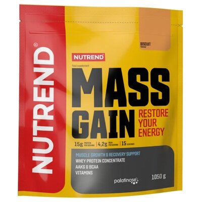 Гейнер Nutrend Mass Gain бісквіт, 1,05 кг