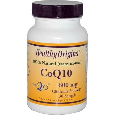 Коензим Q10 Healthy Origins Kaneka Q10 (CoQ10) 600 мг, 30 капсул