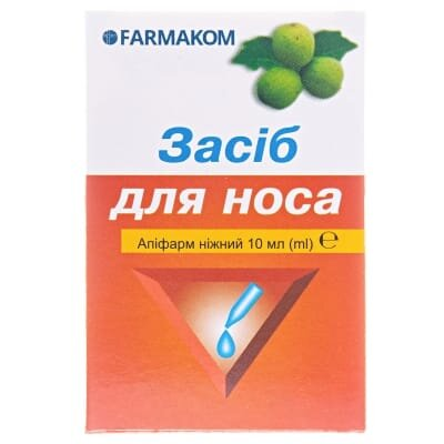 Апіфарм Ніжний краплі для носа по 10 мл у флак.