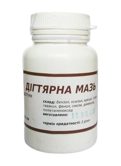 Дігтярна (ДЛЯ ТВАРИН) мазь, 100 г