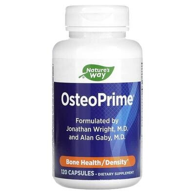 Вітаміни та мінерали Nature's Way Osteoprime для кісток, 120 капсул