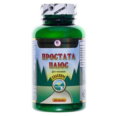 Простата Плюс Healthyway Production капсули №100 у флак.