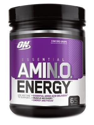 Амінокислота Optimum Nutrition Essential Amin.o. Energy, виноград, 65 порцій
