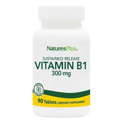 Вітамін В1 Nature's Plus Vitamin B1 300 мг, 90 таблеток