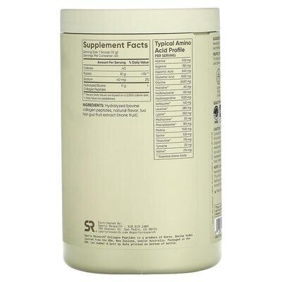 Колаген пептиди Sports Research Collagen Peptides зі смаком ванілі, 480 г