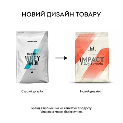 Протеїн MyProtein Impact Whey Protein зі смаком натуральної полуниці, 2500 г