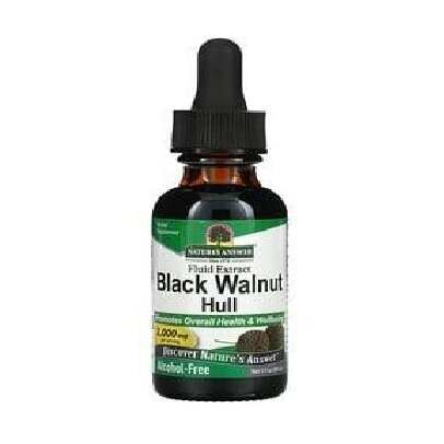Чорний горіх Nature's Answer Black Walnut 2000 мг рідкий екстракт без спирту, 30 мл