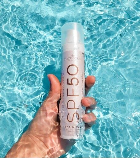 Сонцезахисний лосьйон Cocosolis SPF50 Natural Sunscreen, 100 мл
