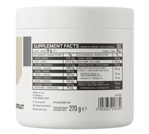 Амінокислоти OstroVit Amino Revive грейпфрут, 270 г