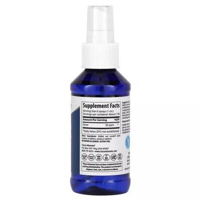 Колоїдне срібло Trace Minerals Colloidal Silver Spray, 118 мл