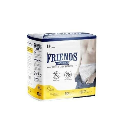Підгузки-трусики для дорослих Friends Premium, розмір ХXL, 10 штук